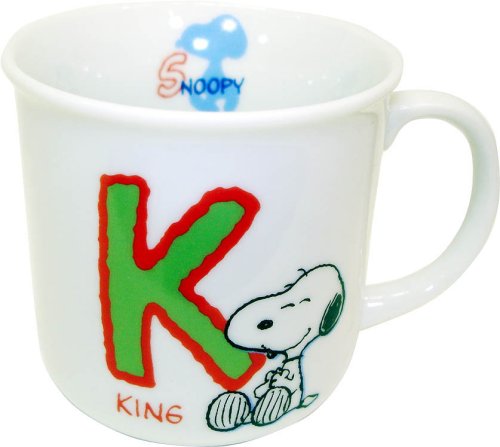 Amazon.co.jp: スヌーピー イニシャル マグ K : ホーム＆キッチン